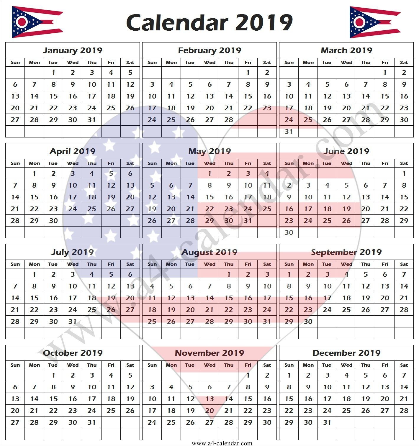 2019 calendar usa 2019 calendar template pinterest 2019