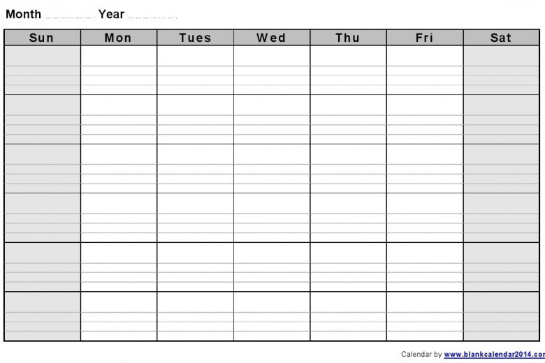 printable lined monthly calendar free calendar template
