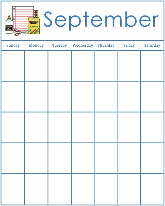 8 Best of Preschool Printable Calendar For