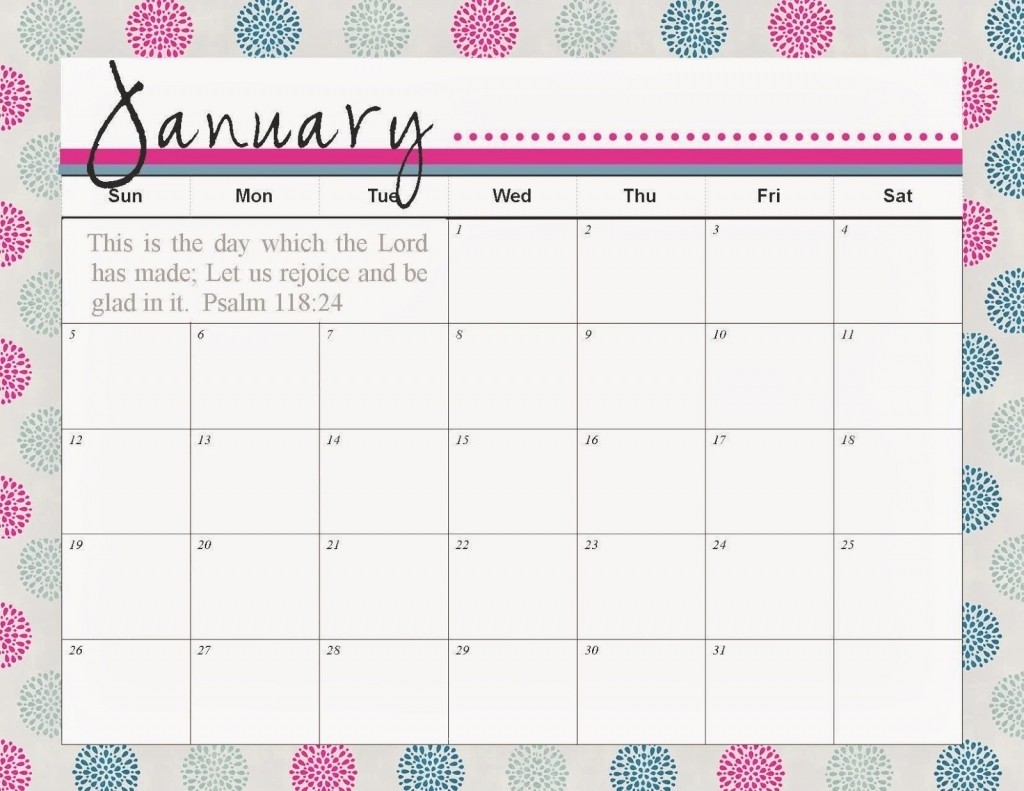 pretty january 2018 calendar 2018 calendar printable