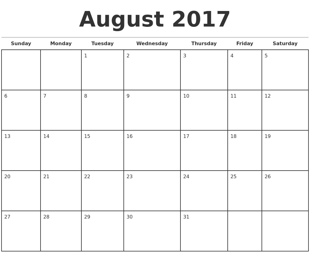august 2017 calendar australia calendar template letter