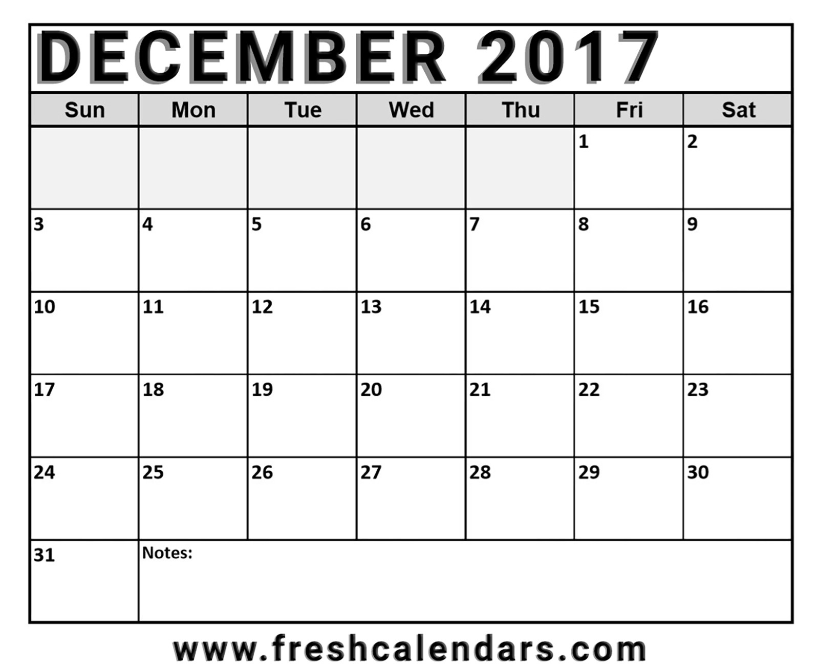 free blank printable 2017 2018 calendars freshcalendars com