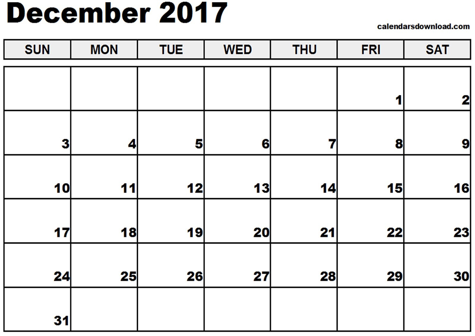 free printable calendar 2018 free printable calendar december