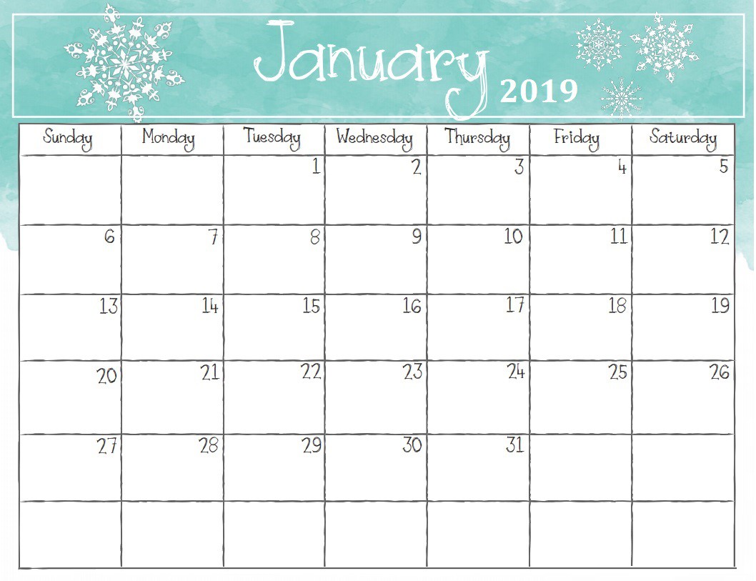 january 2019 calendar calendar 2019