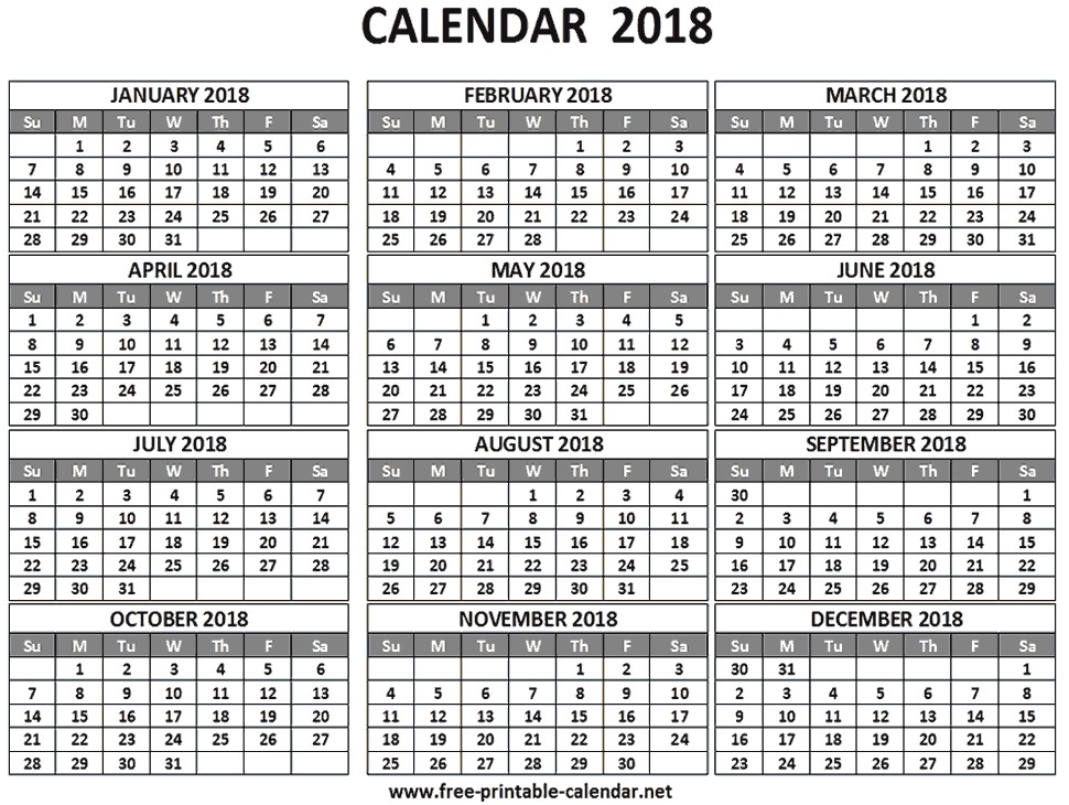 2018 pocket calendar download print calendars from