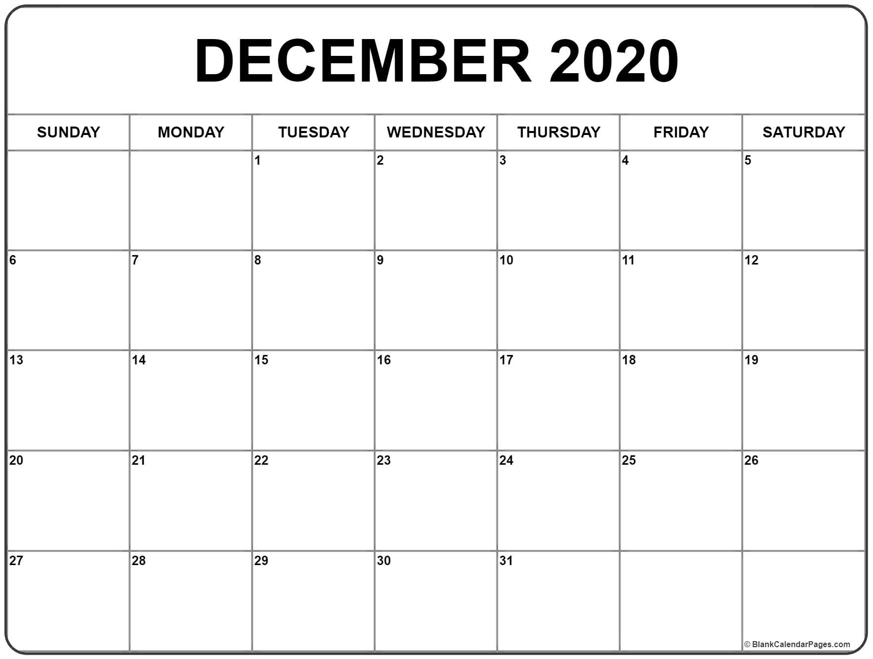 december 2020 calendar 51 calendar templates of 2020