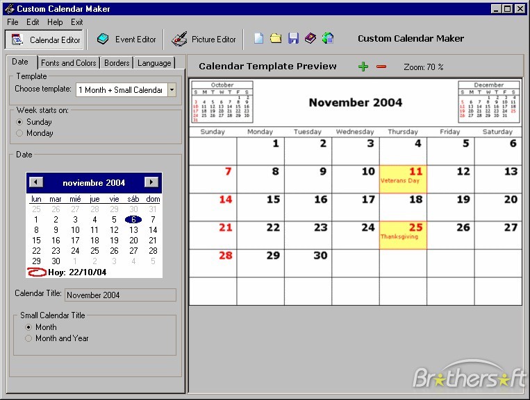download free custom calendar maker custom calendar maker