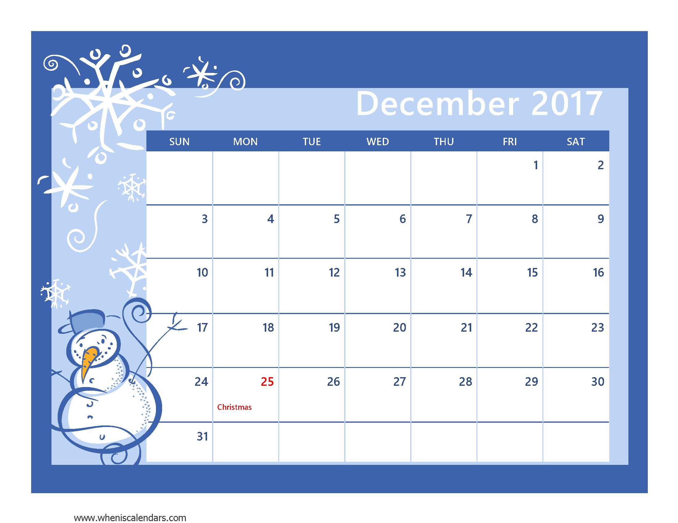 december 2017 calendar template weekly calendar template