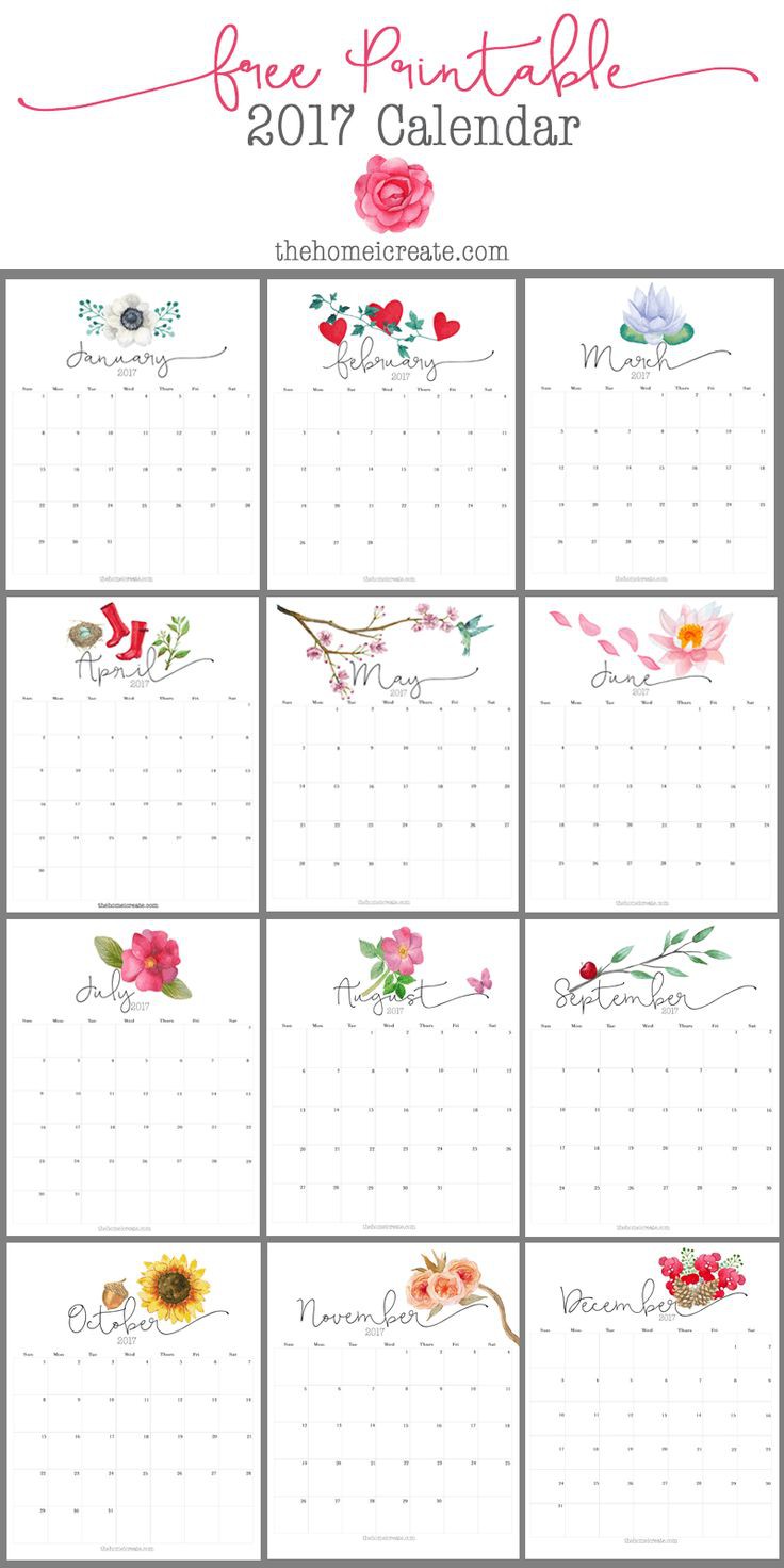 25 best ideas about printable calendars on pinterest