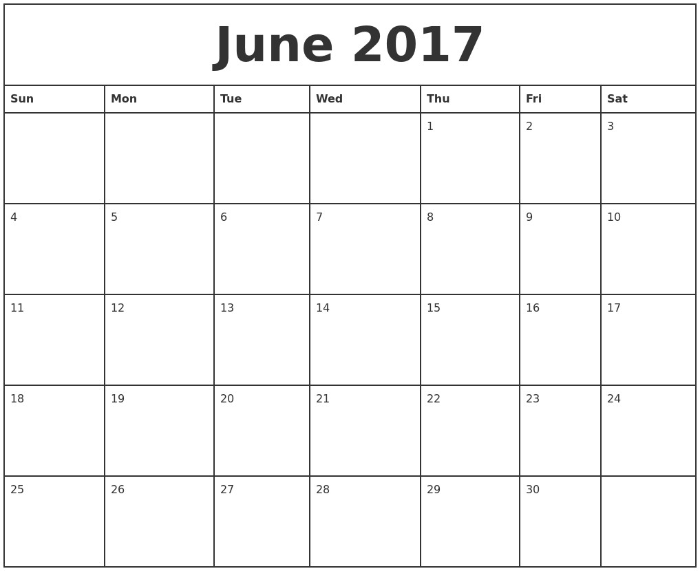 blank monthly calendar 2017 printable 2018 calendar with