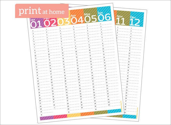 perpetual calendar calendar template free premium