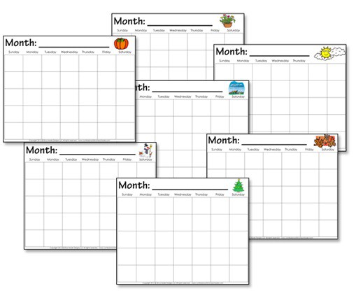 kindergarten calendar worksheets confessions of a