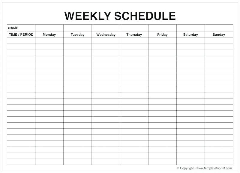 weekly calendar creator printable month calendar
