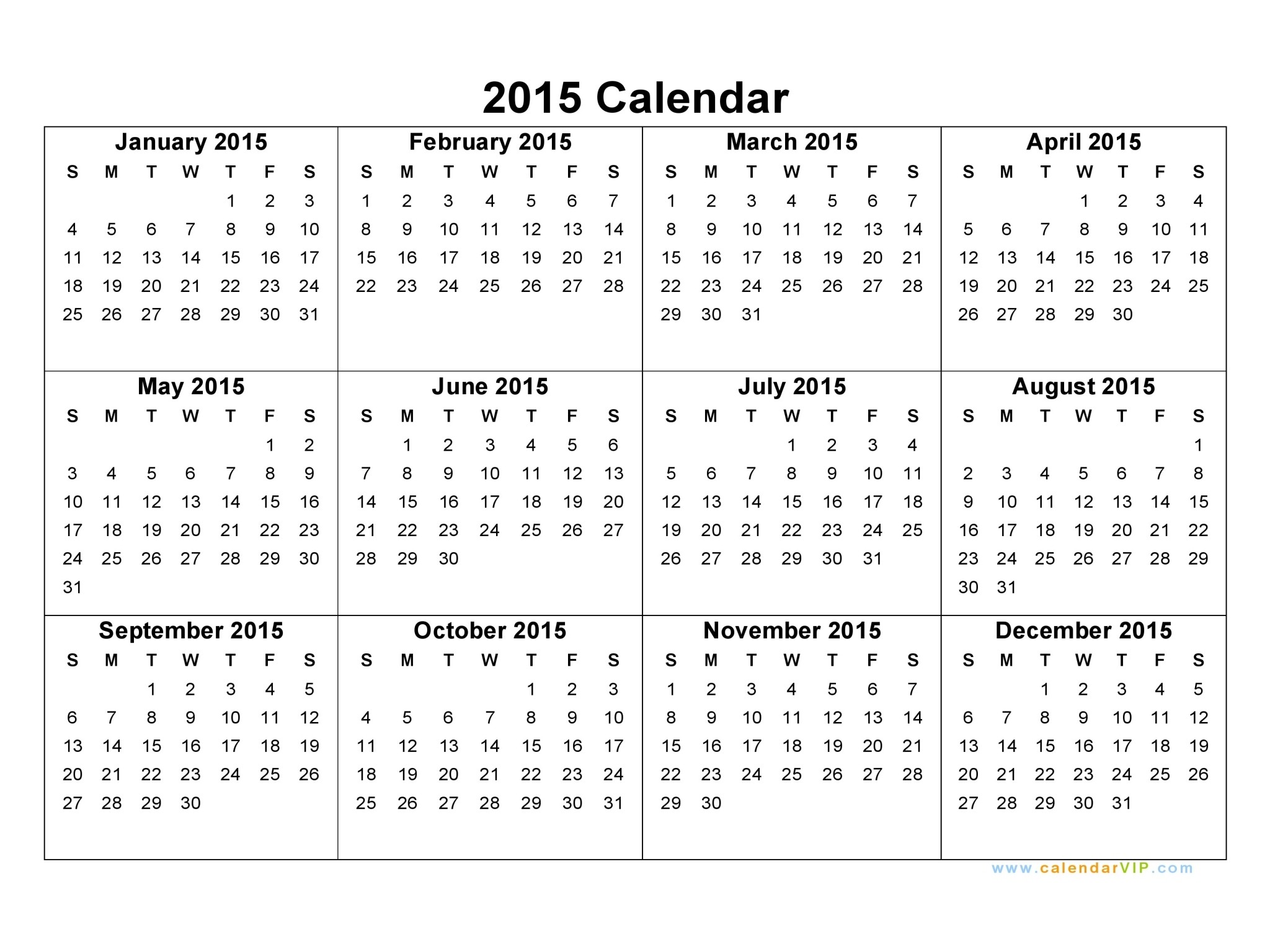 2015 calendar template beepmunk