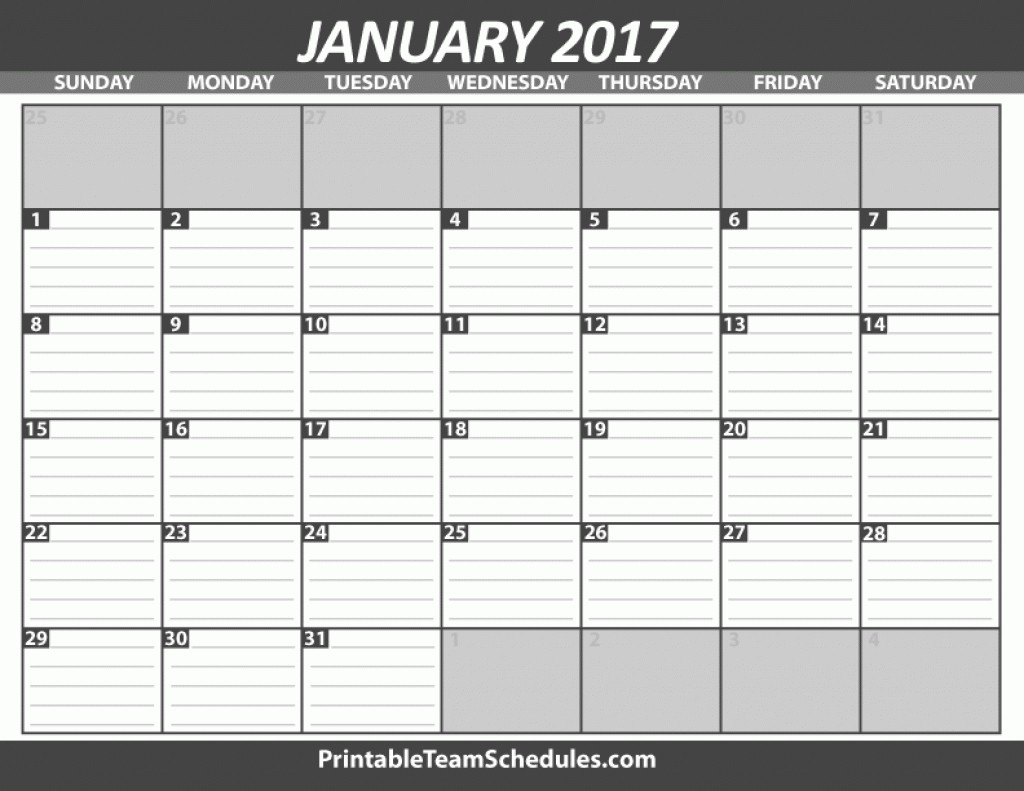 free printable calendar with lines printable pages