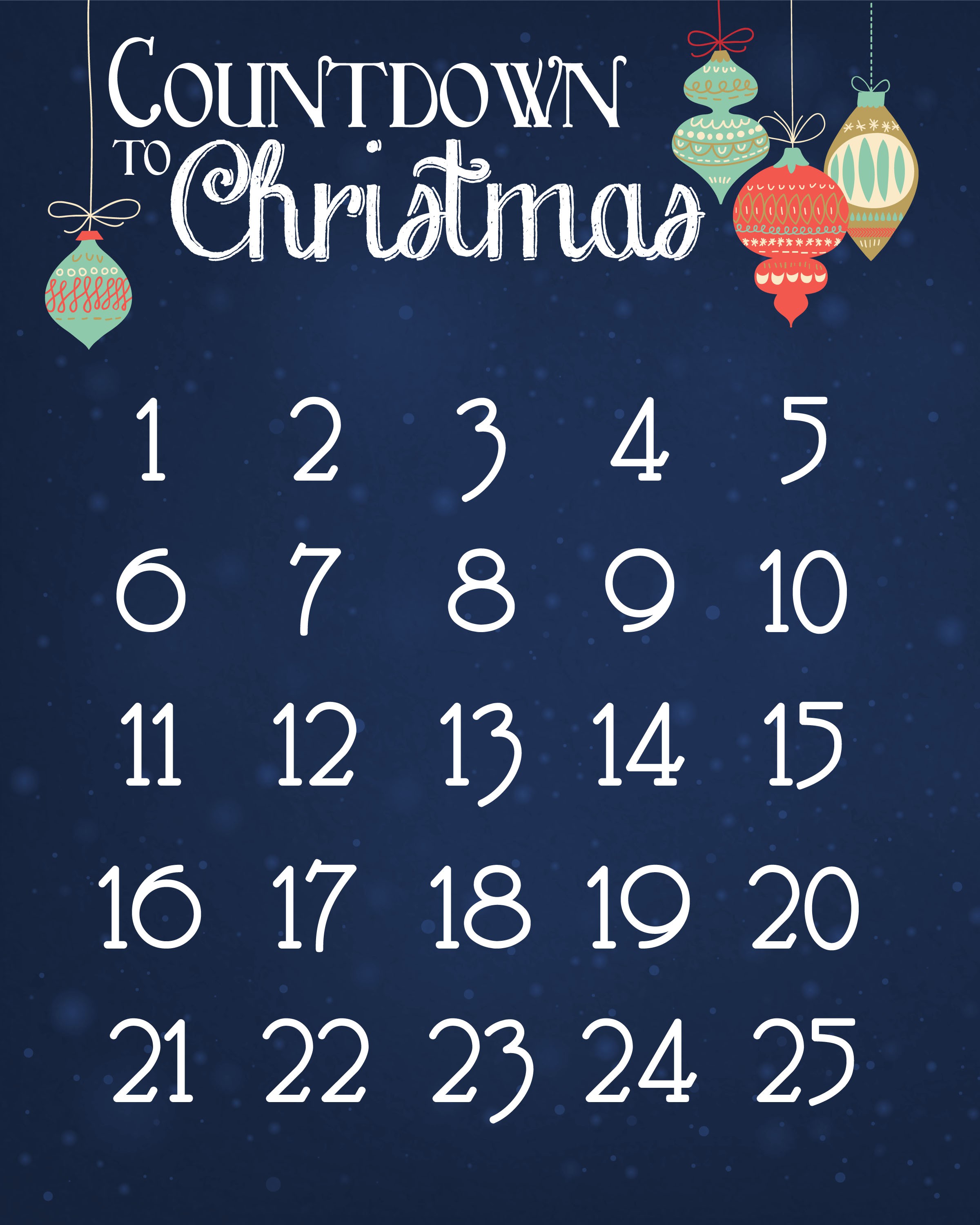 christmas countdown calendar free printable how to nest