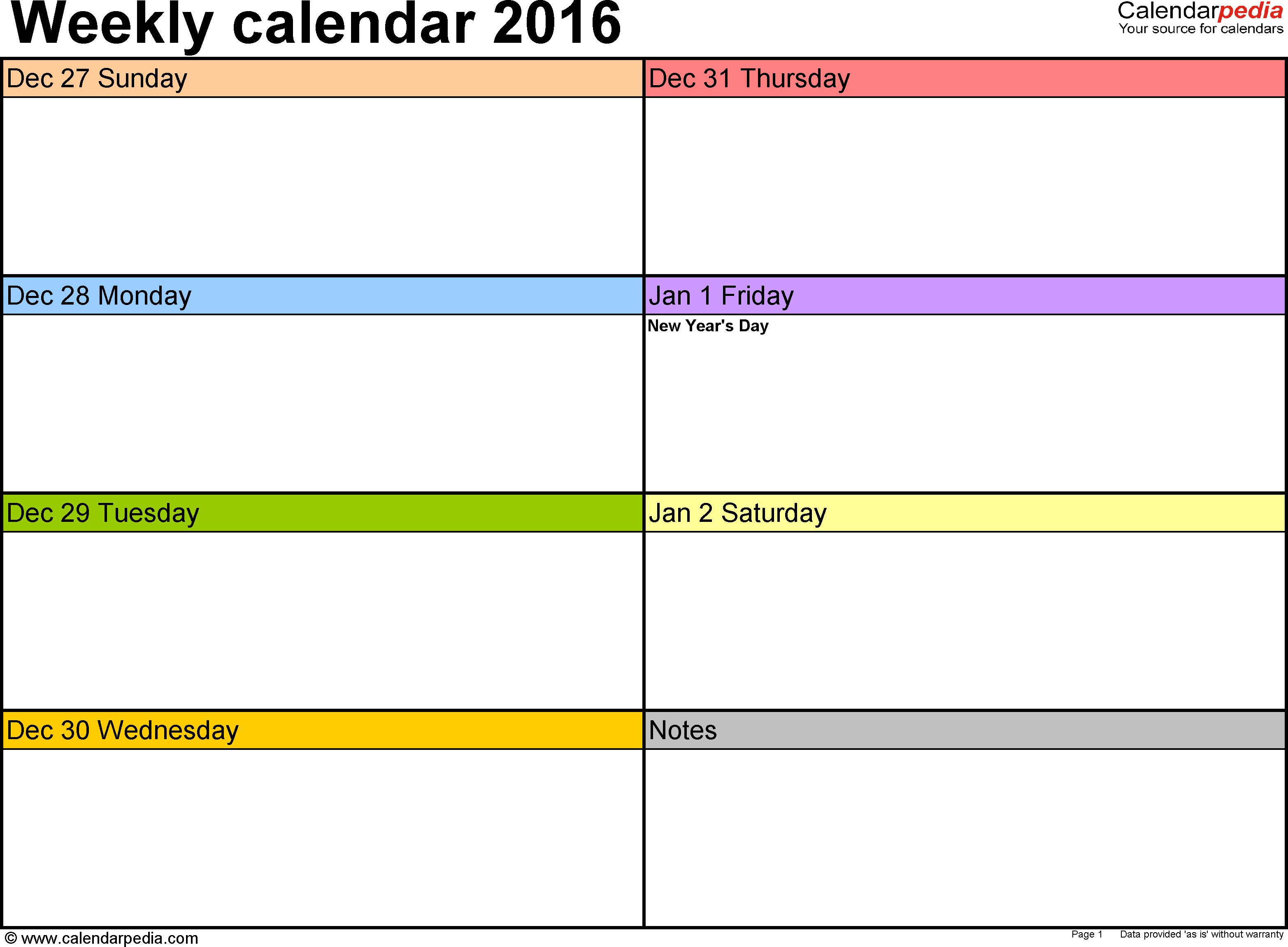 weekly calendar online weekly calendar template