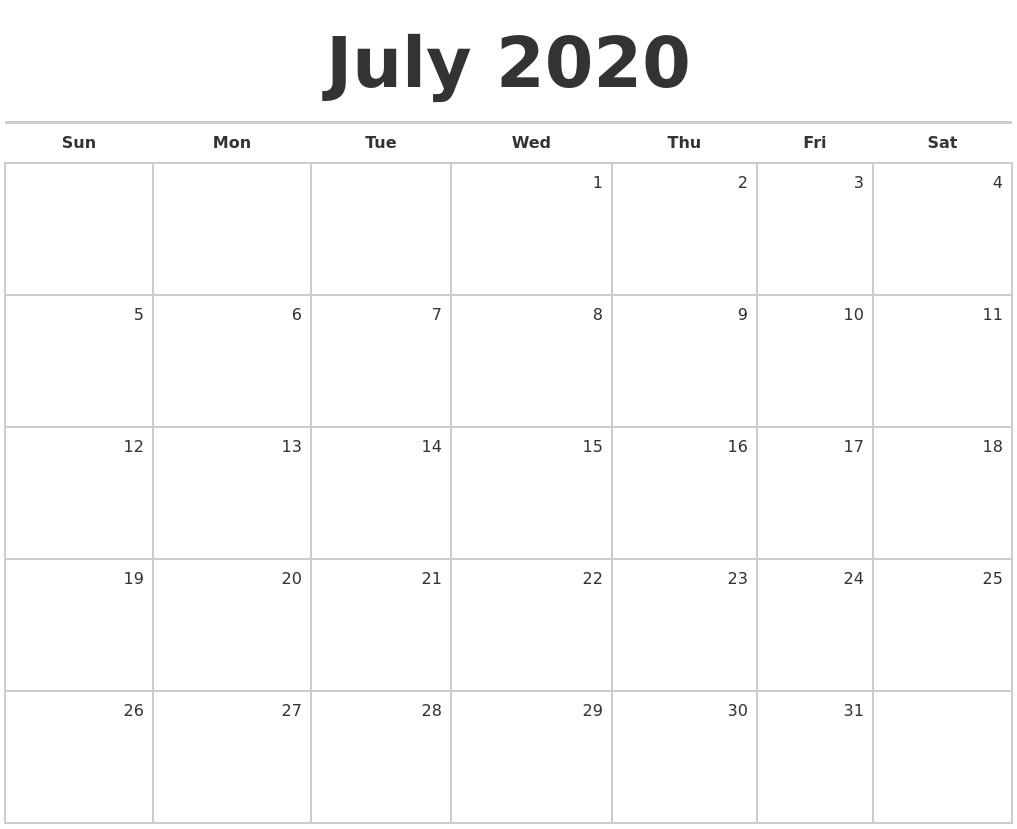 march 2020 print free calendar