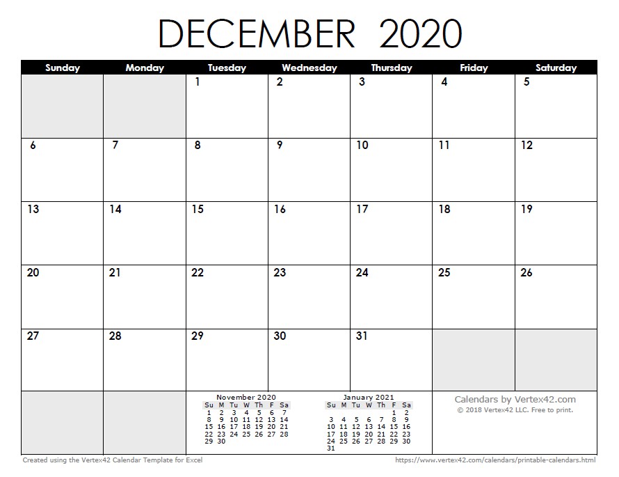 2020 calendar templates and images