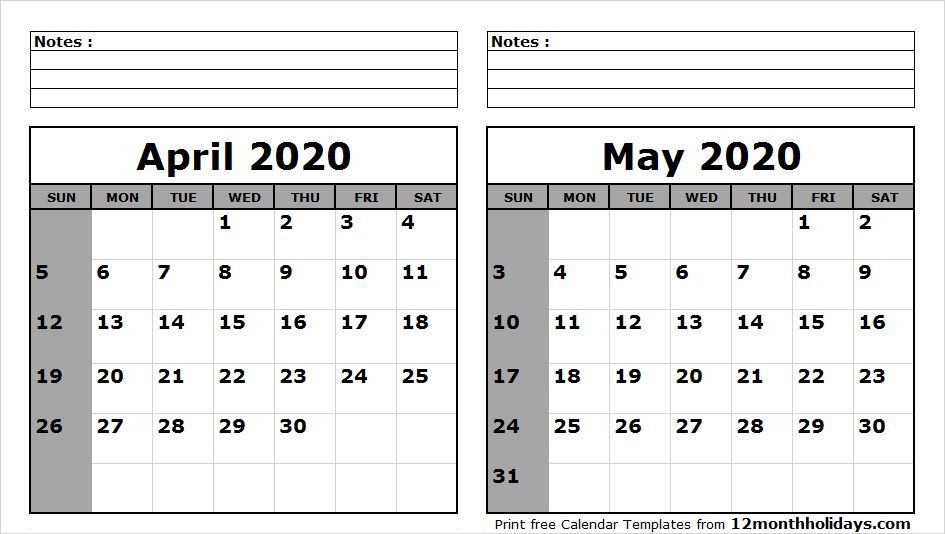 april may 2020 calendar printable september calendar