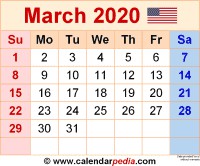 march 2020 calendar templates for word excel and pdf