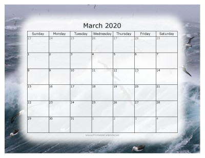 printable 2020 calendar colorful 2020 calendars
