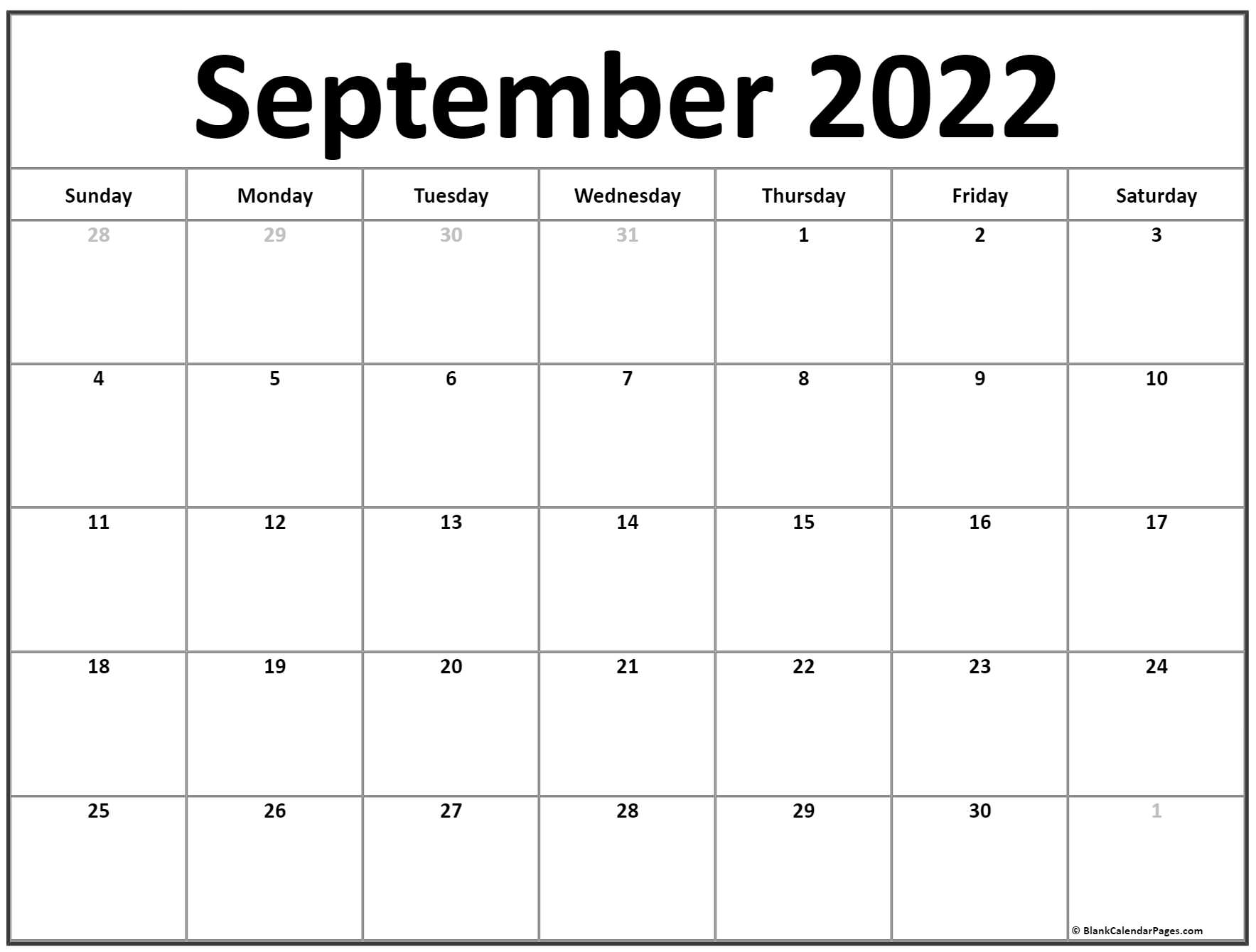 September 2022 calendar | free printable monthly calendars