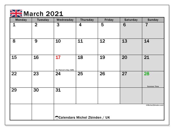 march 2021 calendar uk michel zbinden en