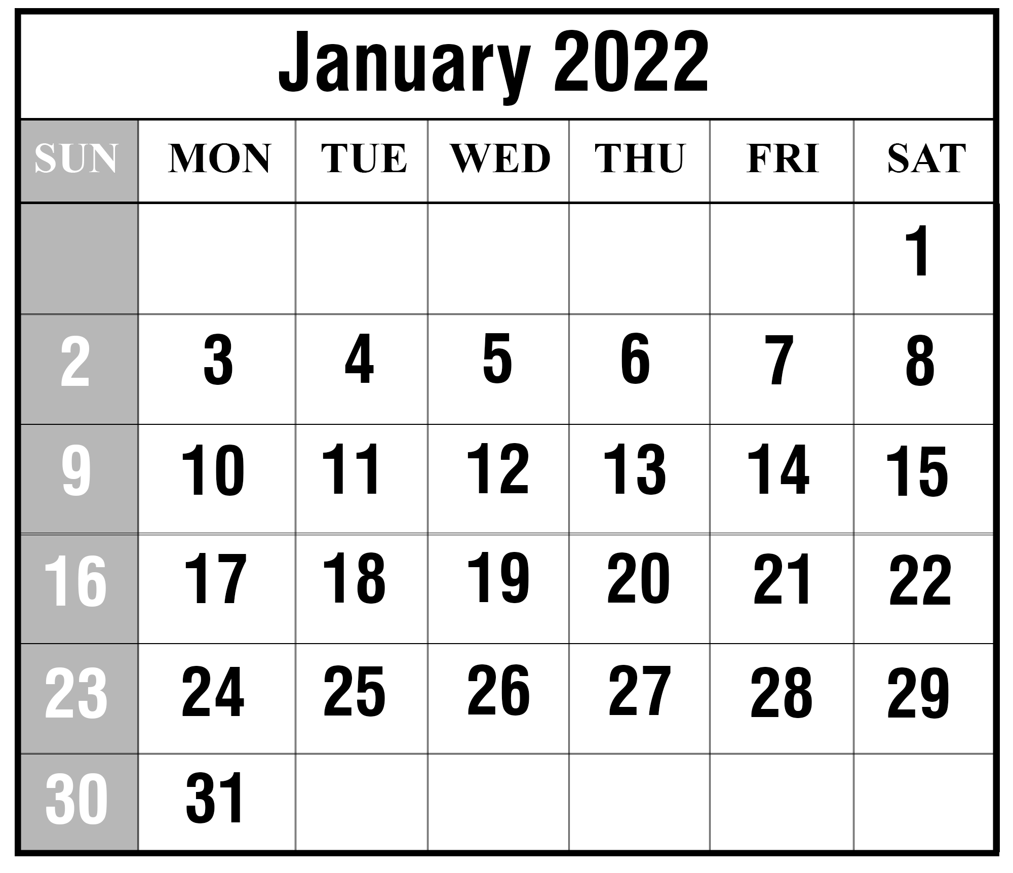 2022 Calendar Printable With Holidays Malaysia | Example ...
